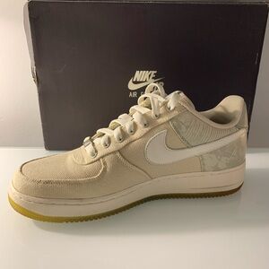 Nike Air Force 1 Beige Sneakers